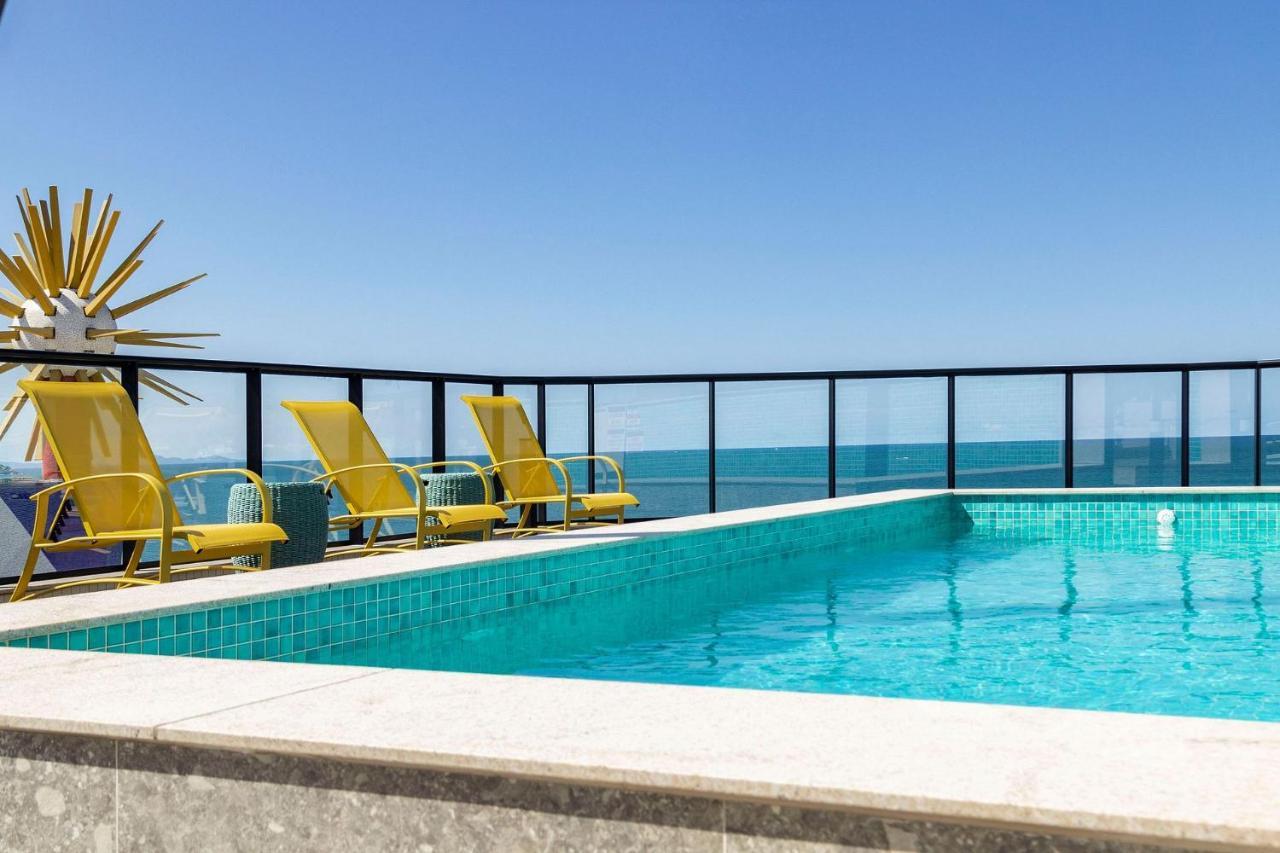 Aion Suites 205 - Lindo Apartamento Com Vista Para O Mar, A 60M Da Praia De Bombinhas, Com Piscina E Academia No Rooftop. Bagian luar foto